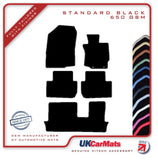 Mitsubishi Outlander Automatic MPV 2012 onwards Black Tailored Carpet Car Mats HITECH