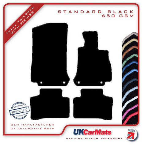 Mercedes GLC Class (W253) X253/C253 2015-2022 Black Tailored Carpet Car Mats HITECH