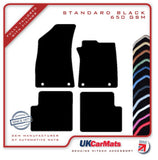 MG ZS Automatic 2017 onwards Black Tailored Carpet Car Mats HITECH