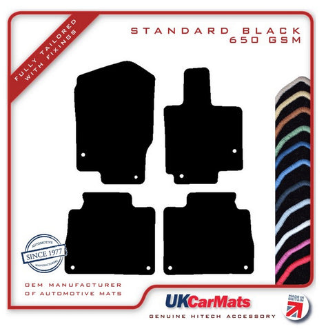 Mercedes GLE Class (W167) 2019 onwards Black Tailored Carpet Car Mats HITECH