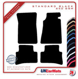 Mercedes C Class (W202) C 36 Amg 1995-1997 Black Tailored Carpet Car Mats HITECH