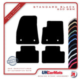 MG 5 EV 2020 onwards Black Tailored Carpet Car Mats HITECH