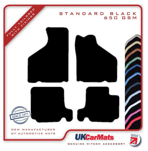 Mini Classic (Mpi) With Airbag 1997-2001 Black Tailored Carpet Car Mats HITECH