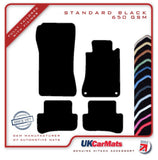 Mercedes C Class CL203 Sportcoupe 2000-2008 Black Tailored Carpet Car Mats HITECH