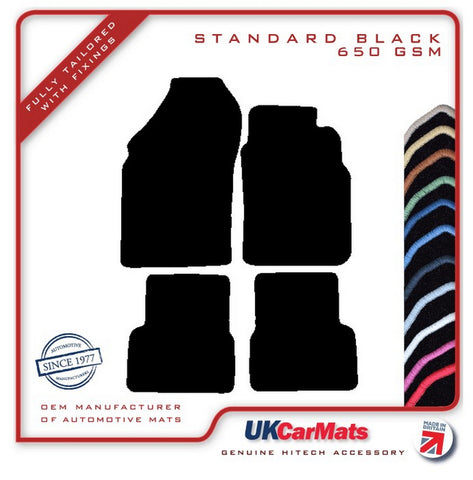 Nissan Micra Mk2 1992-2003 Black Tailored Carpet Car Mats HITECH