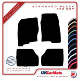 Nissan Navara 2005-2010 Black Tailored Carpet Car Mats HITECH