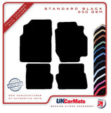 Nissan Almera 5dr 2000-2006 Black Tailored Carpet Car Mats HITECH