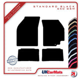Nissan Pixo 2009-2014 Black Tailored Carpet Car Mats HITECH