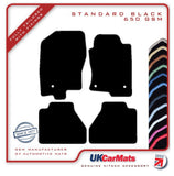 Nissan Navara 2010-2015 Black Tailored Carpet Car Mats HITECH