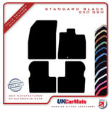 Nissan Micra Mk4 2010-2017 Black Tailored Carpet Car Mats HITECH