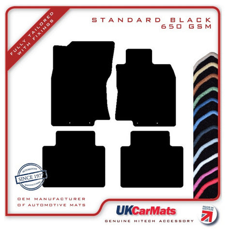 Nissan X-Trail 2014-2022 Black Tailored Carpet Car Mats HITECH
