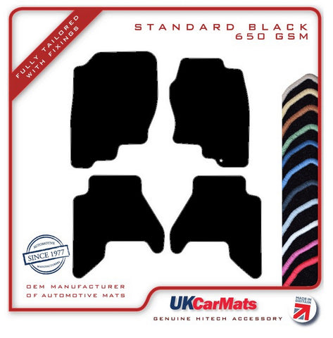 Nissan Pathfinder R51 5 Seater 2005-2012 Black Tailored Carpet Car Mats HITECH