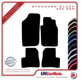 Peugeot 206 1998-2006 Black Tailored Carpet Car Mats HITECH