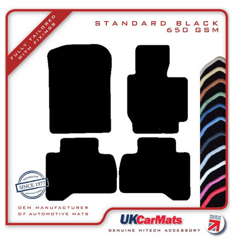 Suzuki Grand Vitara 5dr/LWB 2005-2015 Black Tailored Carpet Car Mats HITECH