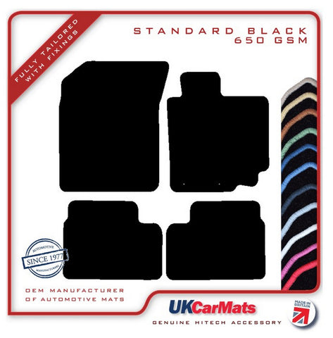 Suzuki Swift 2010-2017 Black Tailored Carpet Car Mats HITECH