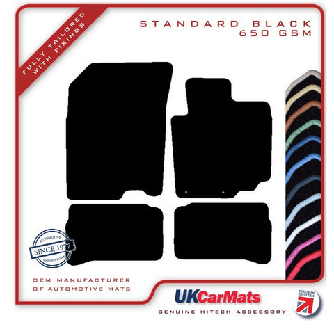 Suzuki Vitara 2015 onwards Black Tailored Carpet Car Mats HITECH