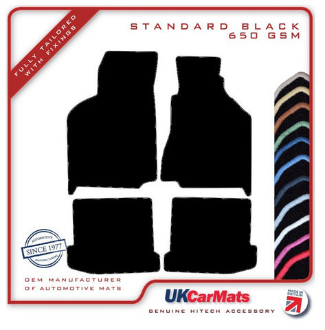 Seat Cordoba 1994-2003 Black Tailored Carpet Car Mats HITECH