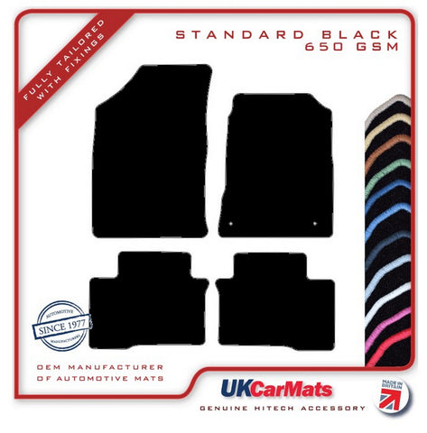 Ssangyong Tivoli XLV 2015 onwards Black Tailored Carpet Car Mats HITECH