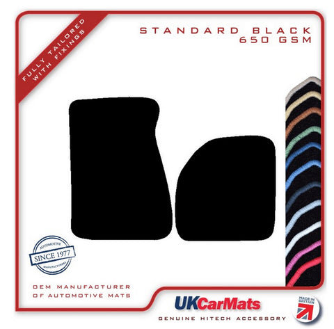 Triumph GT6 / Spitfire 1962-1981 Black Tailored Carpet Car Mats HITECH