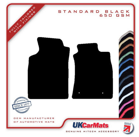 Toyota Hilux Vigo 2005-2011 Black Tailored Carpet Car Mats HITECH
