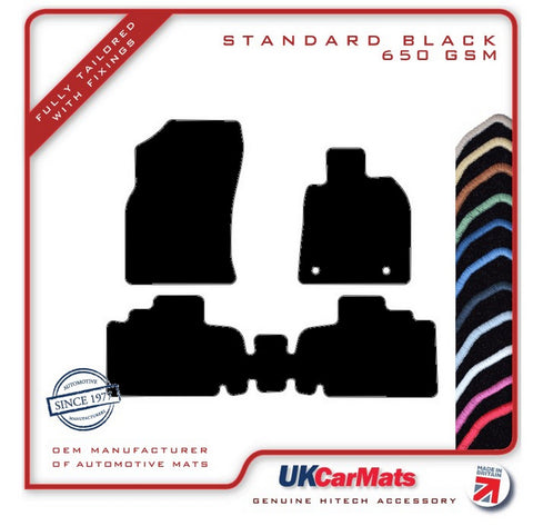 Toyota Camry 2019 onwards Black Tailored Carpet Car Mats HITECH