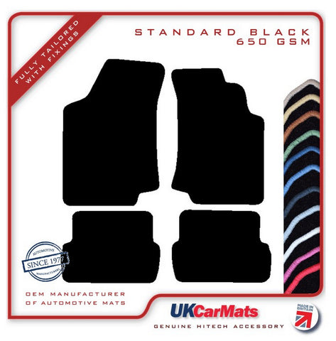 Volkswagen VW  Golf Mk3 1993-1998 Black Tailored Carpet Car Mats HITECH