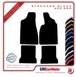 VW Passat Automatic 1980-1987 Black Tailored Carpet Car Mats HITECH