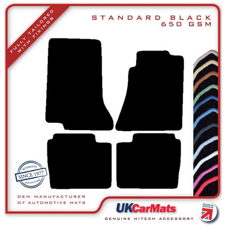 Vauxhall Senator/Carlton 1987-1994 Black Tailored Carpet Car Mats HITECH