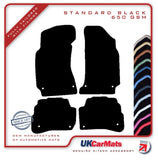 VW Passat Stud Fixing 2000-2005 Black Tailored Carpet Car Mats HITECH