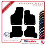 VW Jetta 2006-2011 Black Tailored Carpet Car Mats HITECH