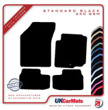 Vauxhall Agila 2007-2014 Black Tailored Carpet Car Mats HITECH