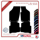 VW Polo 4 2002-2009 Black Tailored Carpet Car Mats HITECH