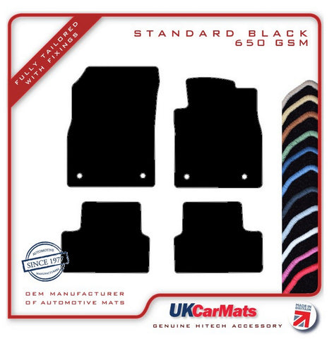 Vauxhall Astra GTC (Grand Touring Coupe) 2011-2018 Black Tailored Carpet Car Mats HITECH