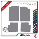 Citroen ZX 1991-1998 Grey Tailored Carpet Car Mats HITECH