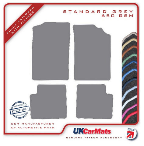 Citroen ZX 1991-1998 Grey Tailored Carpet Car Mats HITECH