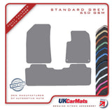 Citroen C5 2000-2007 Grey Tailored Carpet Car Mats HITECH