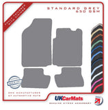 Citroen C2 2003-2009 Grey Tailored Carpet Car Mats HITECH