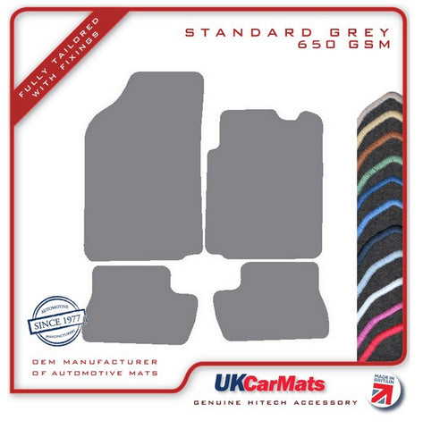 Citroen C2 2003-2009 Grey Tailored Carpet Car Mats HITECH