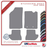 Citroen C3 Pluriel 2003-2010 Grey Tailored Carpet Car Mats HITECH