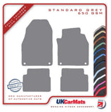 Cadillac BLS 2006-2009 Grey Tailored Carpet Car Mats HITECH