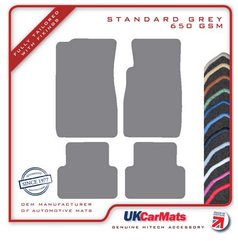 Cadillac CTS 2003-2007 Grey Tailored Carpet Car Mats HITECH