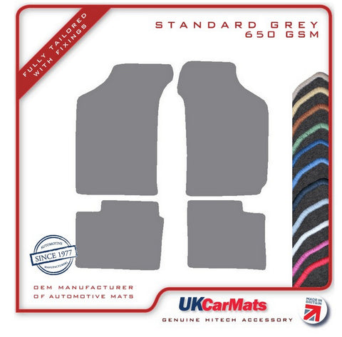 Daihatsu Charade 1993-2002 Grey Tailored Carpet Car Mats HITECH