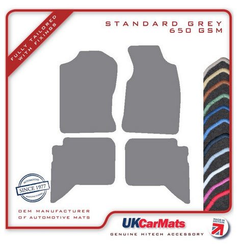 Daihatsu Terios 2006-2010 Grey Tailored Carpet Car Mats HITECH