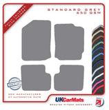 Daihatsu Sirion 2005-2010 Grey Tailored Carpet Car Mats HITECH