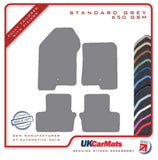 Dodge Caliber 2006-2009 Grey Tailored Carpet Car Mats HITECH