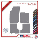 Dacia Sandero 2012-2020 Grey Tailored Carpet Car Mats HITECH
