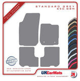Dacia Logan MCV 2012-2020 Grey Tailored Carpet Car Mats HITECH