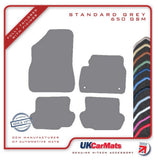 DS 5 2015 onwards Grey Tailored Carpet Car Mats HITECH
