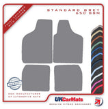 Fiat Uno 1985-1994 Grey Tailored Carpet Car Mats HITECH