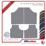 Ford Cortina Mk1 / Cortina Mk2 1962-1970 Grey Tailored Carpet Car Mats HITECH
